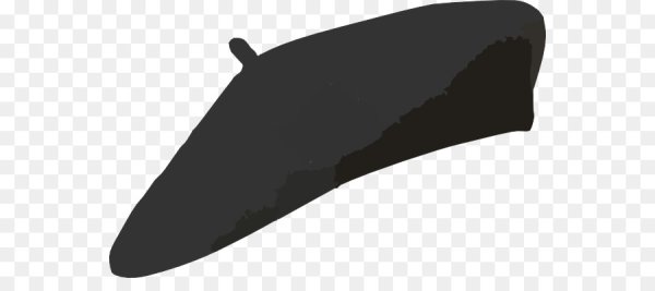 Шляпа художника на прозрачном фоне