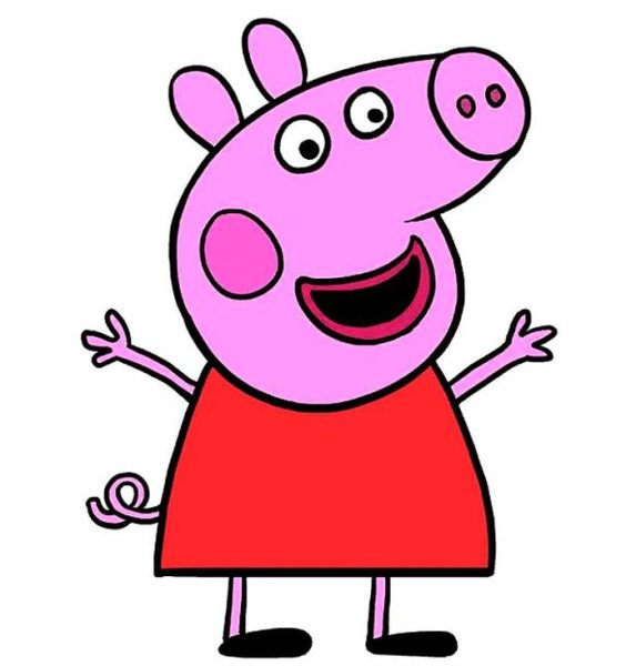 Картинки для срисовки Свинка Пеппа