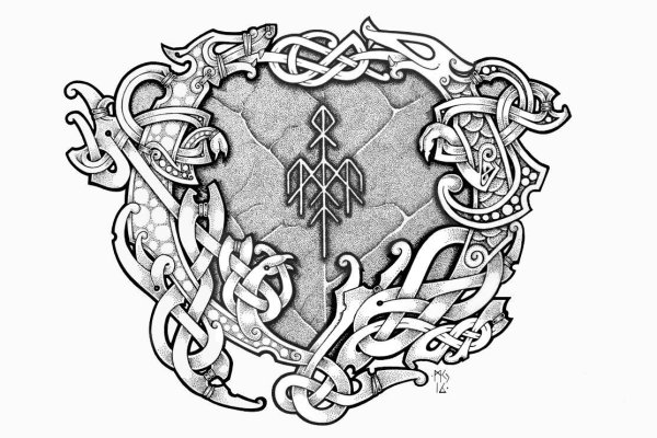 Кельтский орнамент тату
