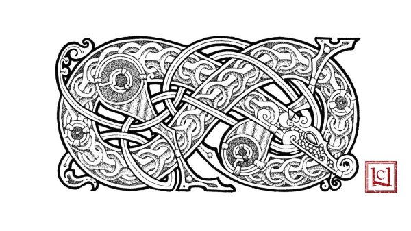 Скандинавские орнаменты викингов