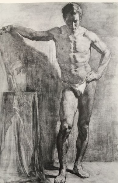 Натура для рисования человек