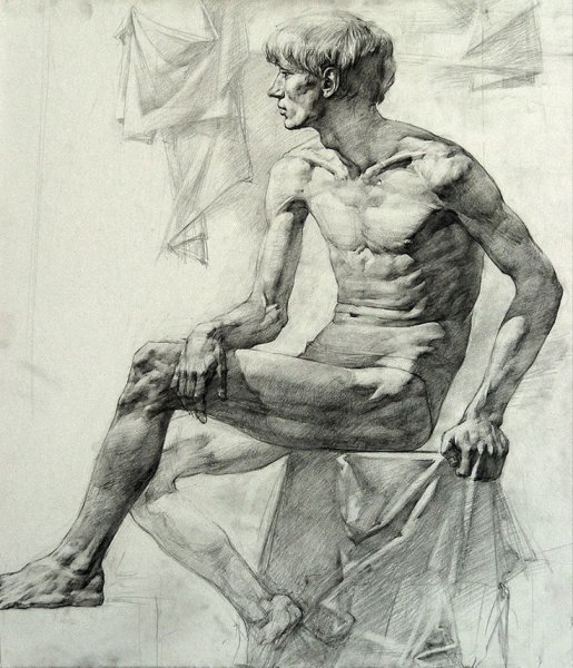 Лосенко натурщик