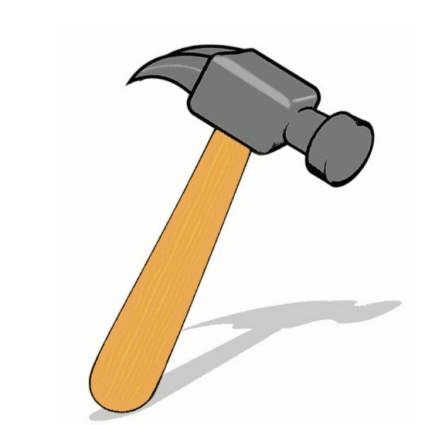 Молоток раскраска