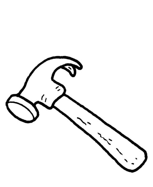 Молоток мультяшный