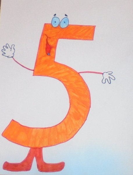 Цифра 2 в виде лебедя