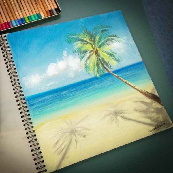 Сухая пастель для детей