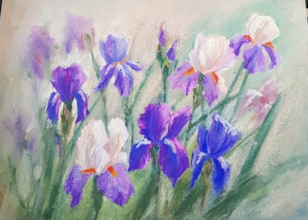 Уроки рисования пастелью