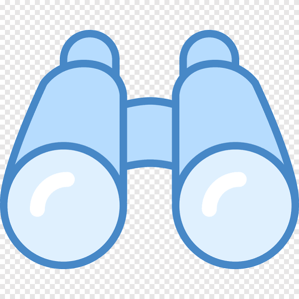 Бинокль трафарет