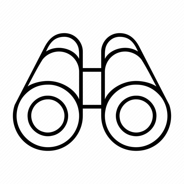 Бинокль раскраска