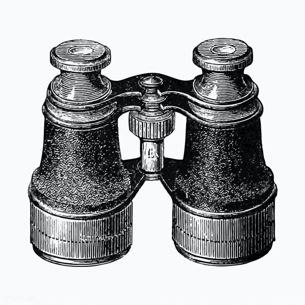 Бинокль силуэт