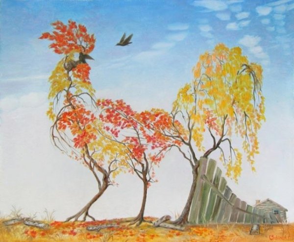 Роман Урбинский осенни картины