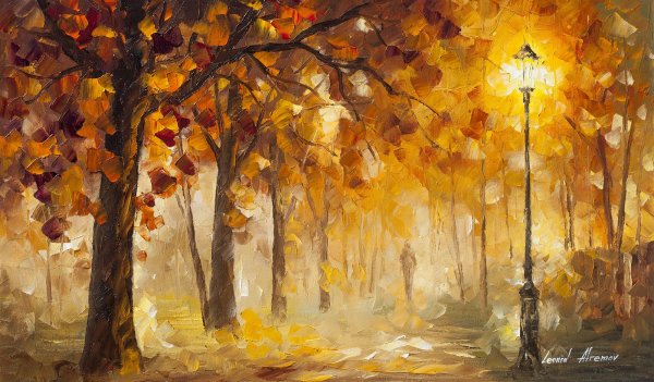 Картина Борисова осенний мотив