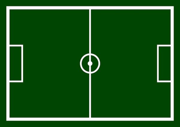 Макет футбольного поля