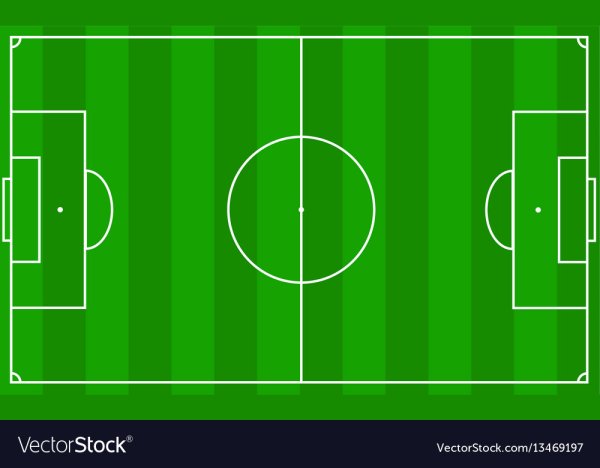 Макет футбольного поля