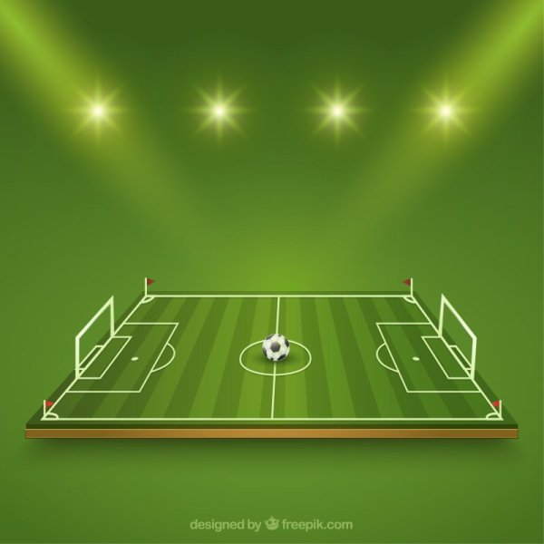 Футбольное поле фон