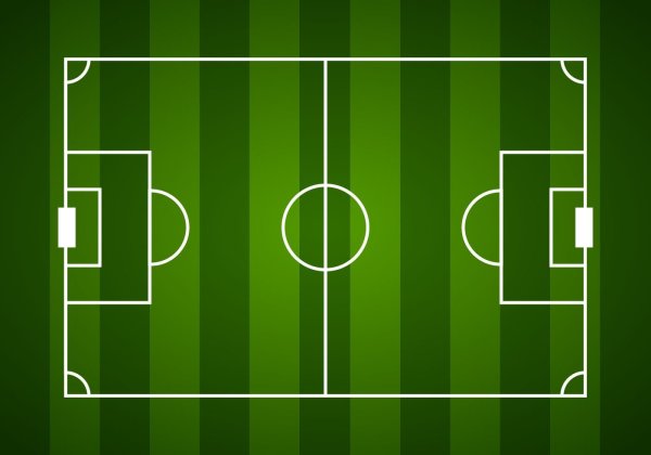 Разметка футбольного поля 60х40