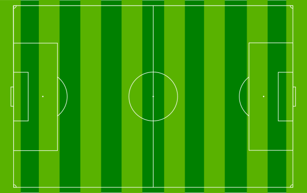 Футбольное поле ВТД свкрху