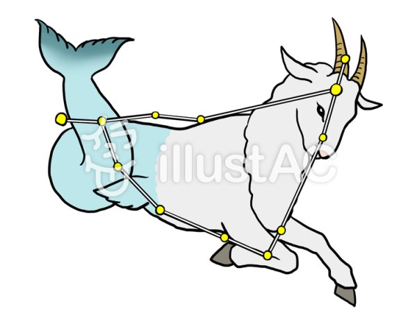 Нарисовать Созвездие козерога