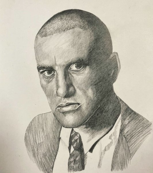 Владимир Маяковский силуэт