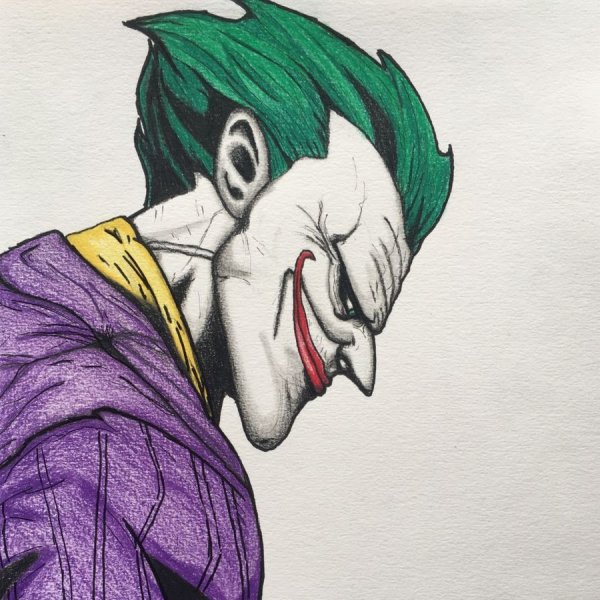 Наклейка на авто "Джокер"