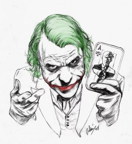 Джокер скетч
