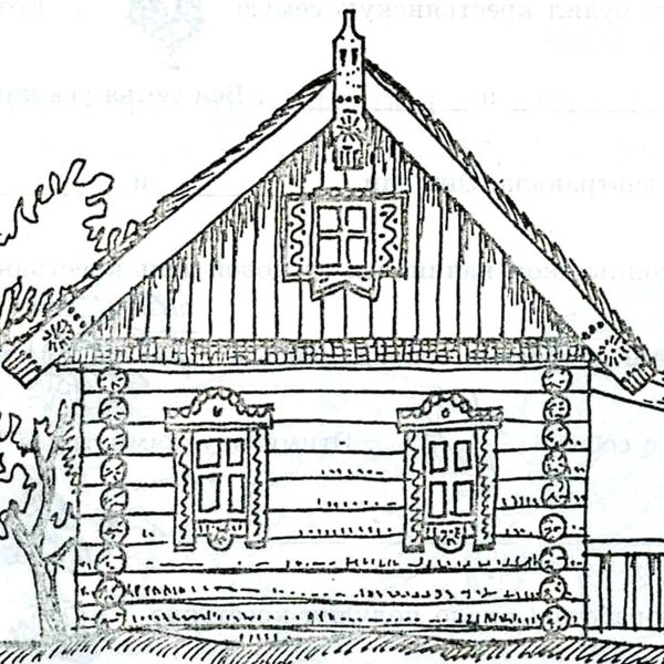 Крыша крестьянской избы