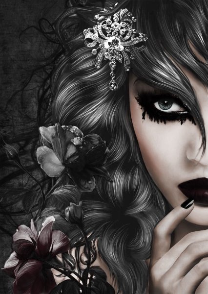 Готичные рисунки карандашом