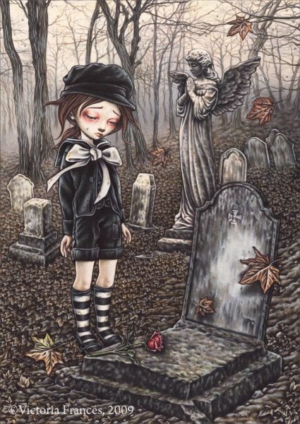 Ангел в готическом стиле