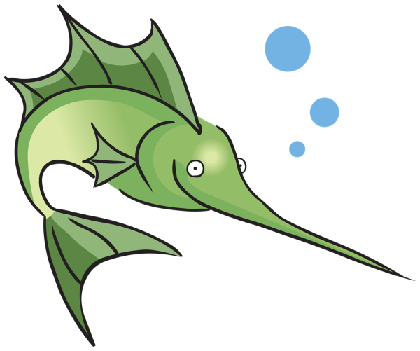 Рыба меч для детей