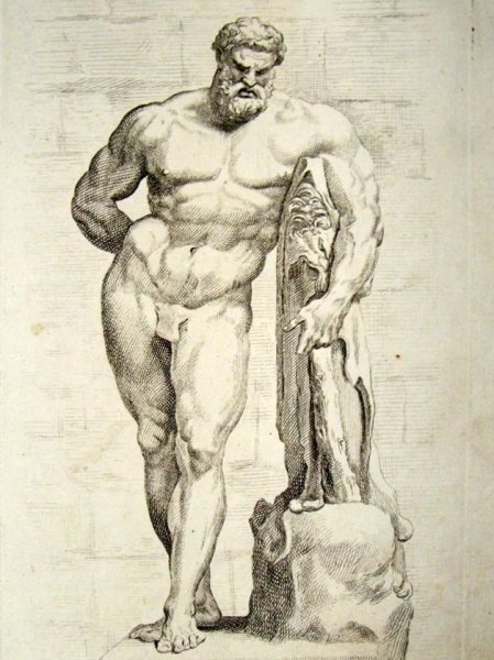 Геркулес раскраска