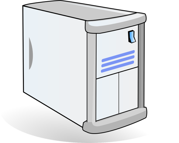 Системный блок вектор