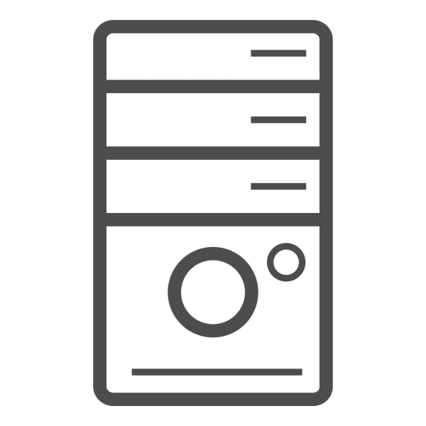 Системный блок логотип