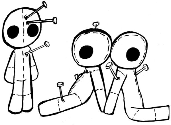 Кукла вуду символ