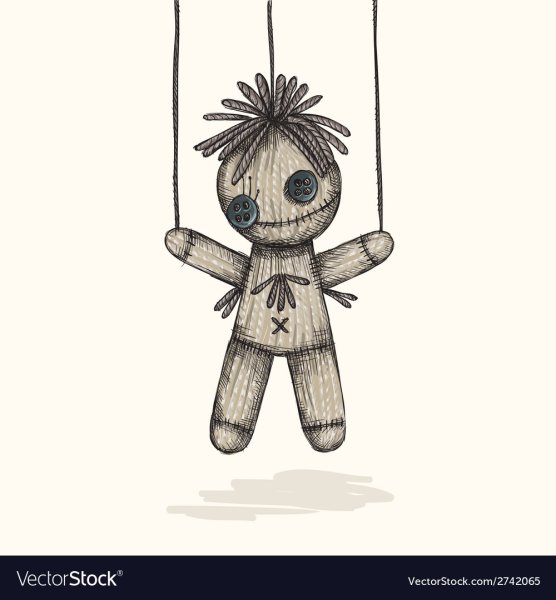 Кукла вуду cartoon