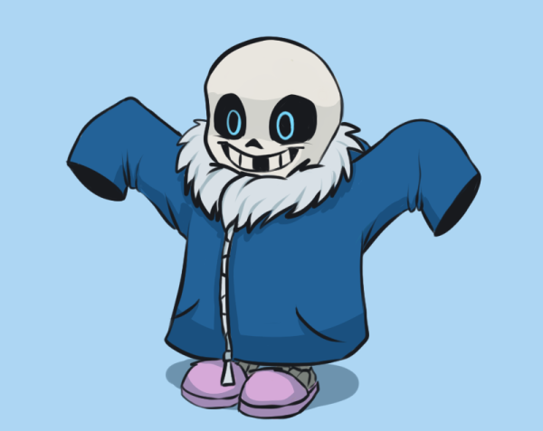 Скетч андертейл Санс