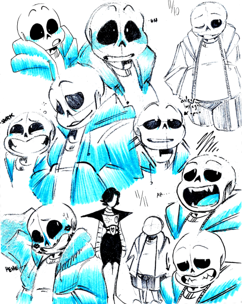 Скетчи андертейл