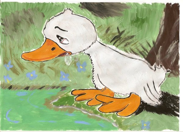 Иллюстрации Гадком у тинку