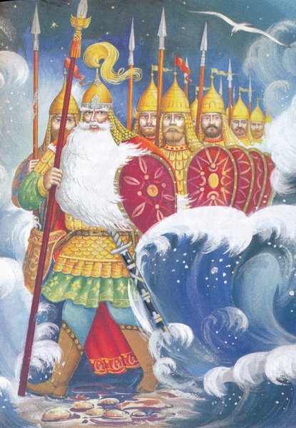 Пушкин сказка о царе Салтане 33 богатыря