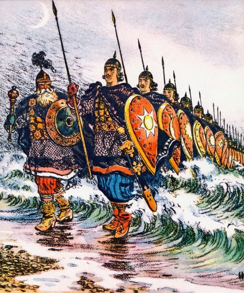 У Лукоморья дуб зеленый 30 Витязей