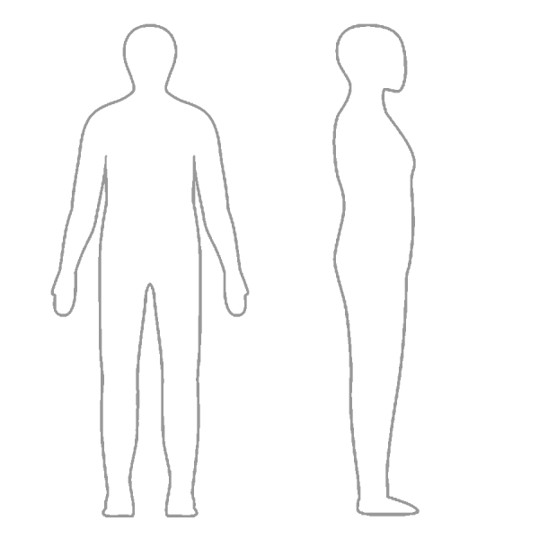 Контур человека