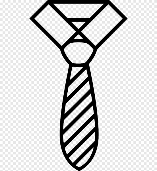 Галстук нарисовать