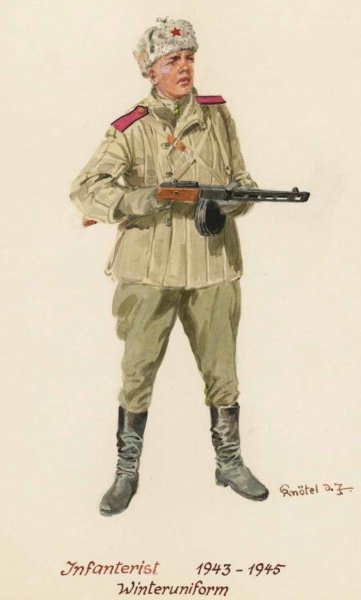 Советский солдат вв2