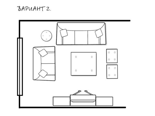План комнаты