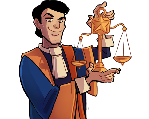 Юрист мультяшный