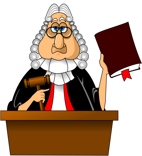 Судья нарисованный