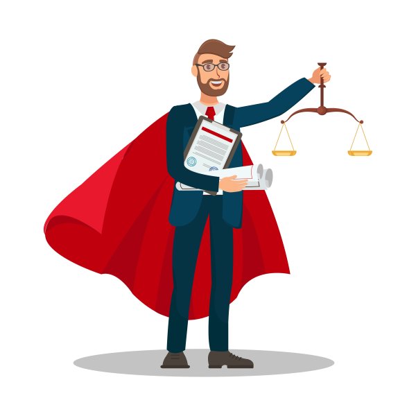 Юрист иллюстрация