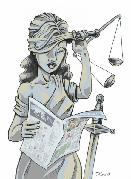 Символ правосудия богиня Фемида вектор