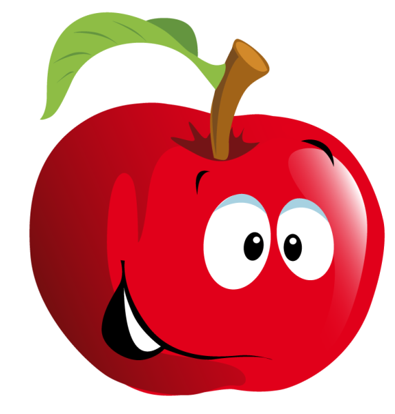 Мультяшные овощи и фрукты