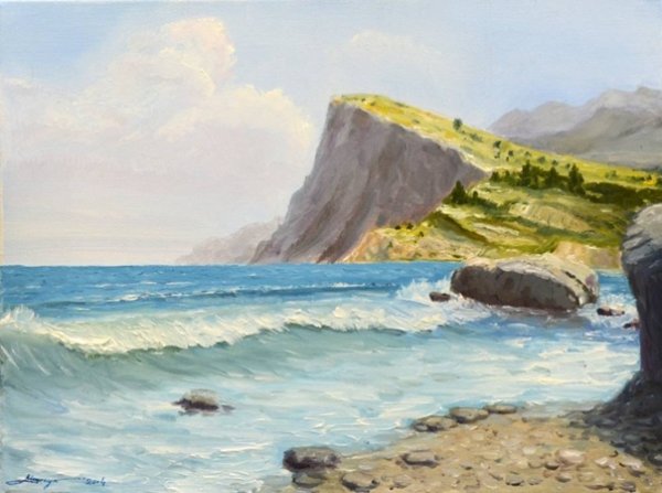 Конашевич Утес картина