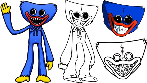 Хагги Вагги рисунок